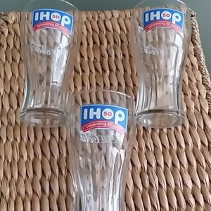 Set of 3 IHOP 50 year Anniversary Glasses